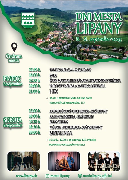 www.festiky.sk dni mesta printscrean