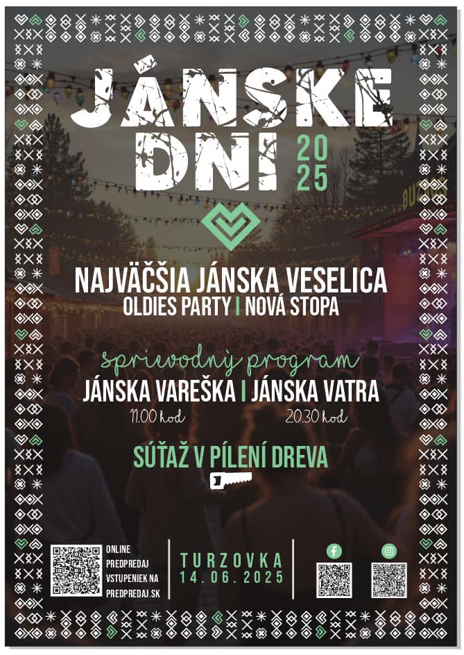 www.festiky.sk janske dni turzovka 2025